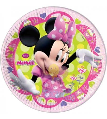 Prato Grande Minnie Rosa